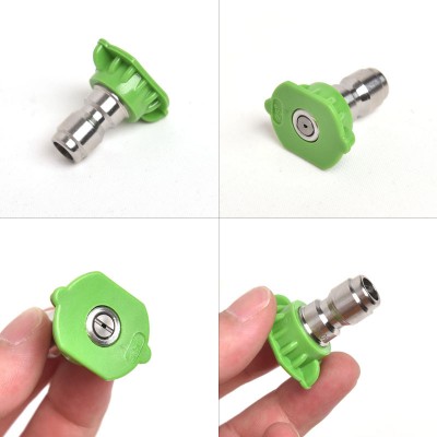 040 Pressure Washer Spray Nozzle 5 Pack Tip Set Variety Degrees 1/4" Quick Connect   